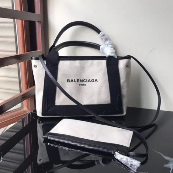 Balenciaga Navy Cabas