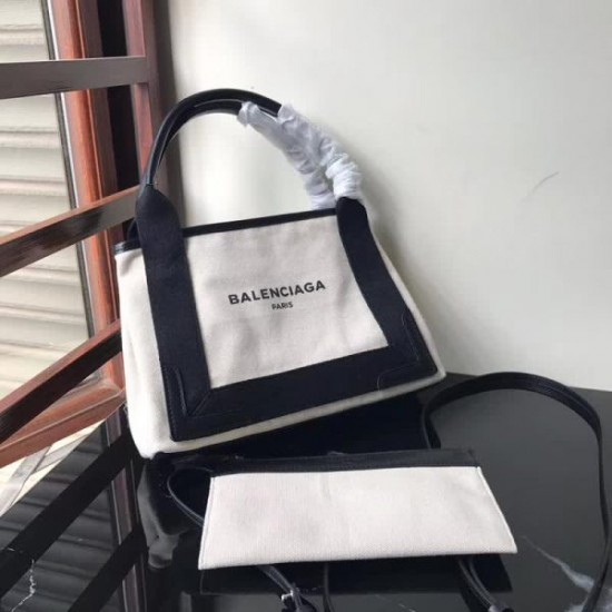 Balenciaga Navy Cabas