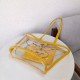 PRADA Fabric and Plexiglas handbag