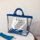 PRADA Fabric and Plexiglas handbag