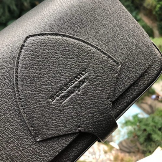 Burberry Equestrian Shield Leather