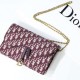 DIOR OBLIQUE SADDLE CLUTCH