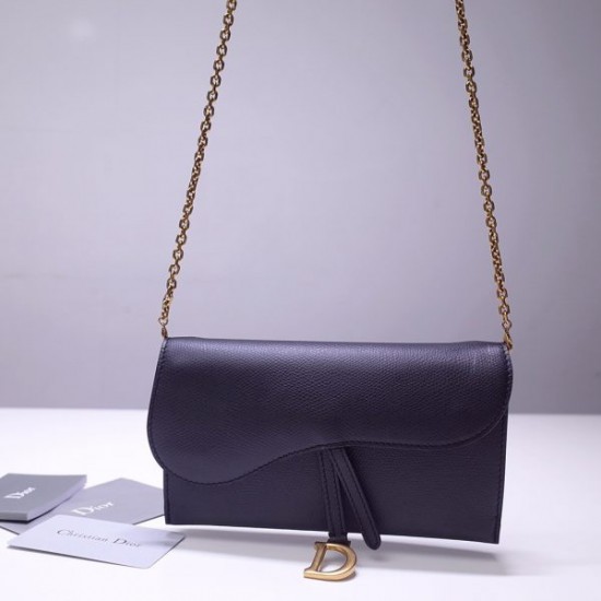 DIOR OBLIQUE SADDLE CLUTCH