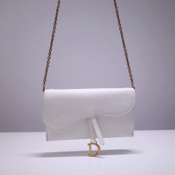 DIOR OBLIQUE SADDLE CLUTCH