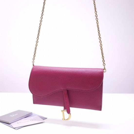 DIOR OBLIQUE SADDLE CLUTCH