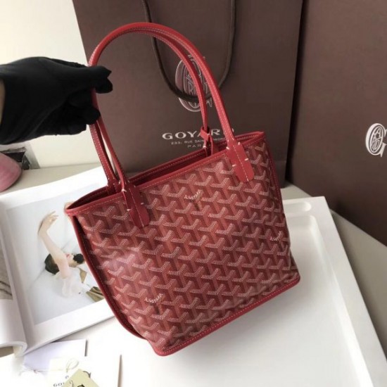 Goyard Saint Louis mini Tote Bag Canvas  Reversible