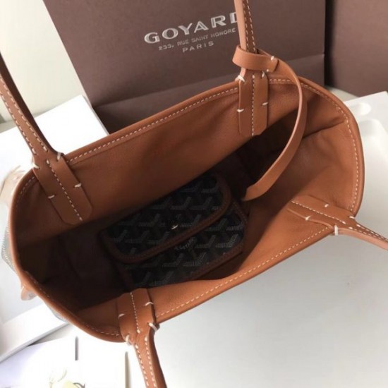 Goyard Saint Louis mini Tote Bag Canvas  Reversible