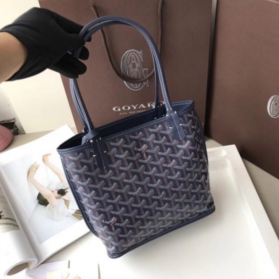 Goyard Saint Louis mini Tote Bag Canvas  Reversible