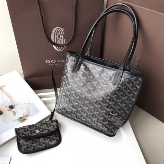 Goyard Saint Louis mini Tote Bag Canvas  Reversible