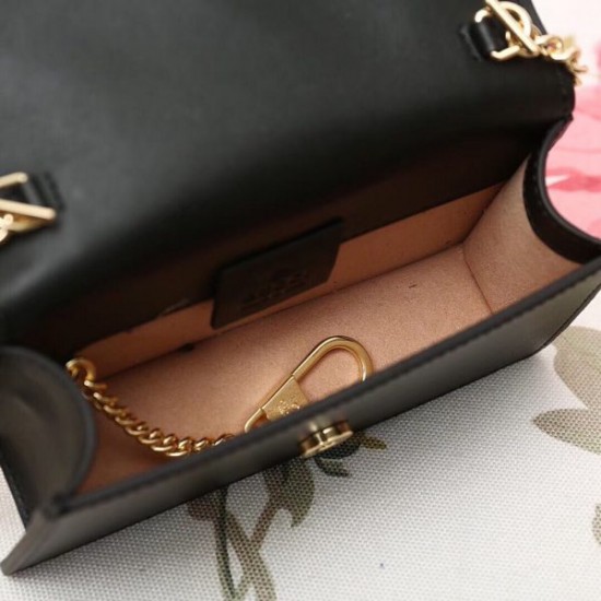 Gucci Sylvie Leather Mini Chain Bag