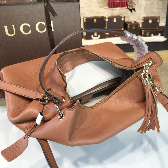 Gucci GG Leather hobo