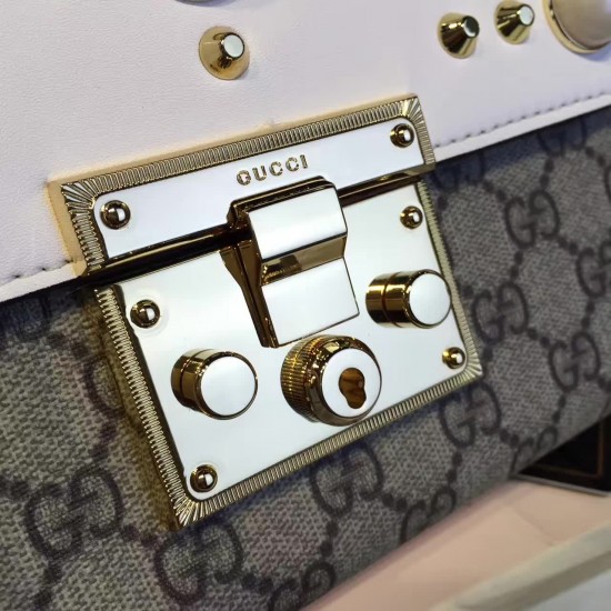 Gucci padlock studded