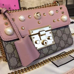 Gucci padlock studded