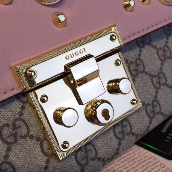 Gucci padlock studded