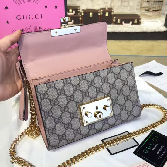 Gucci padlock studded