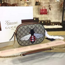 Gucci GG Supreme mini chain bag