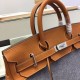 Hermes Toile Birkin Bag