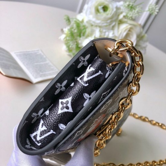 LOUIS VUITTON Twist Chain Wallet