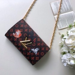 LOUIS VUITTON Twist Chain Wallet