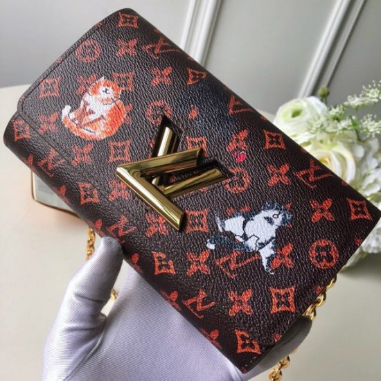 LOUIS VUITTON Twist Chain Wallet