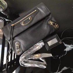 Balenciaga Classic Metallic Clutch bag